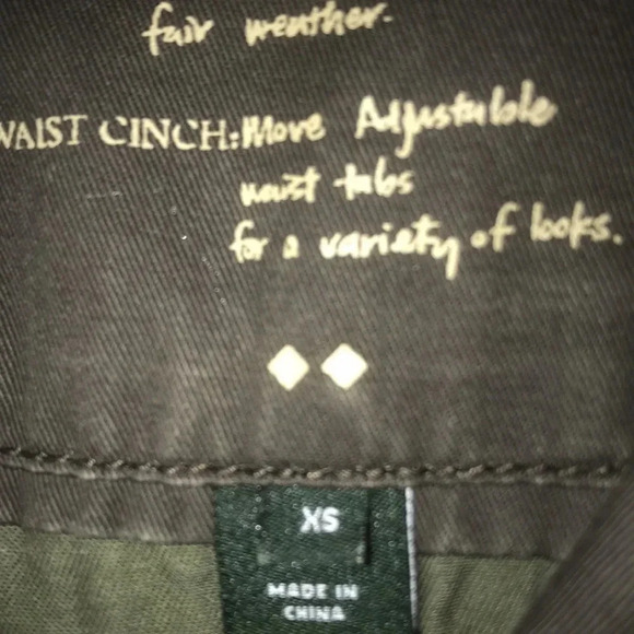 J. CREW utility relaxed boyfriend field jacket roll up cuffs NEW Size XS - Picture 5 of 10